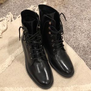 Carvela by Kurt Geiger Lace Up Combat Boot